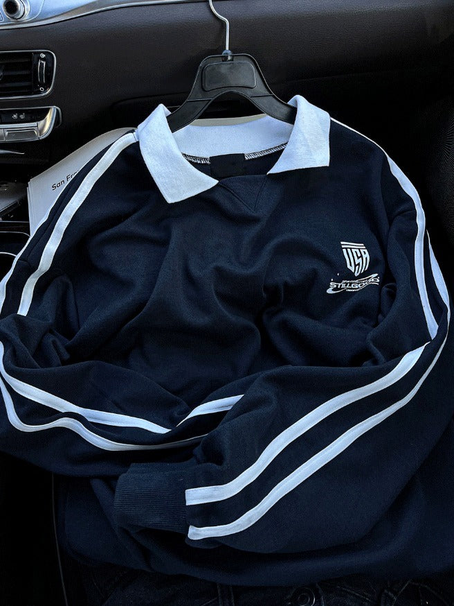 Arc Track Collar T-Shirt