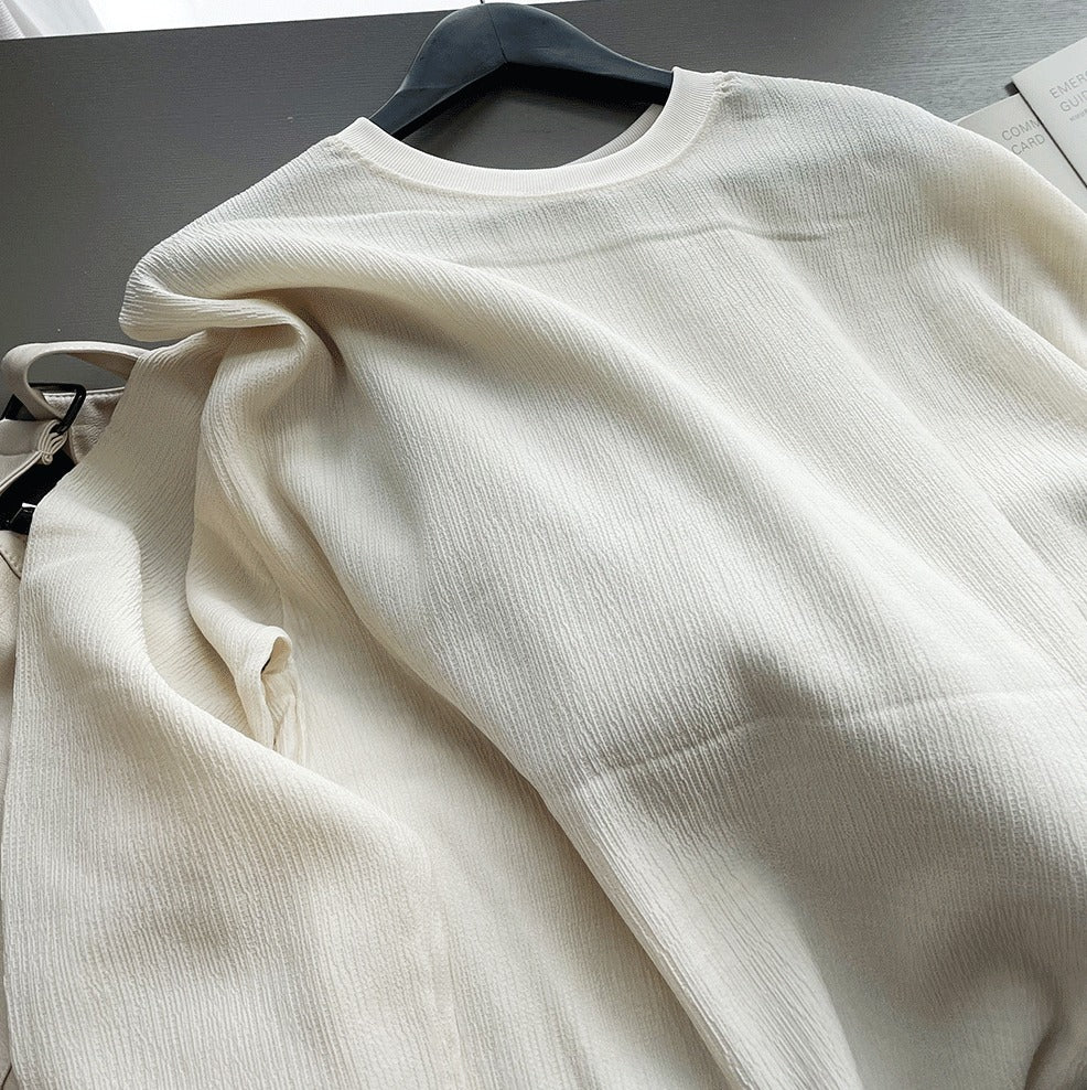 Wave Pleats Tee