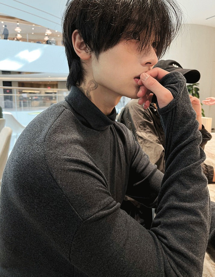 Wool Pan Basic Warmer Turtleneck Tee - 7colors
