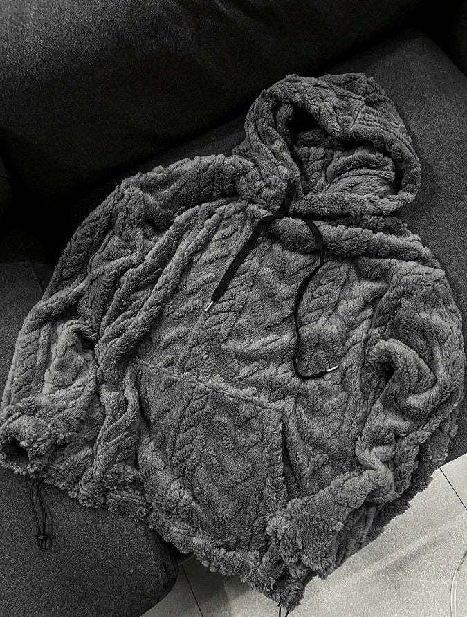 New Cable Wool Hood