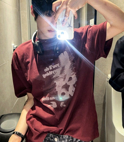 on-time short-sleeved T-shirt