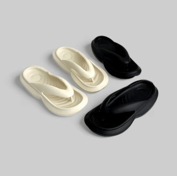 2.5cm Waterproof Height-Boosting Flip-Flops