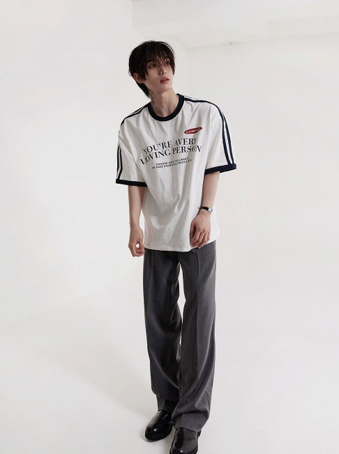 Tension Semi-Long Slacks