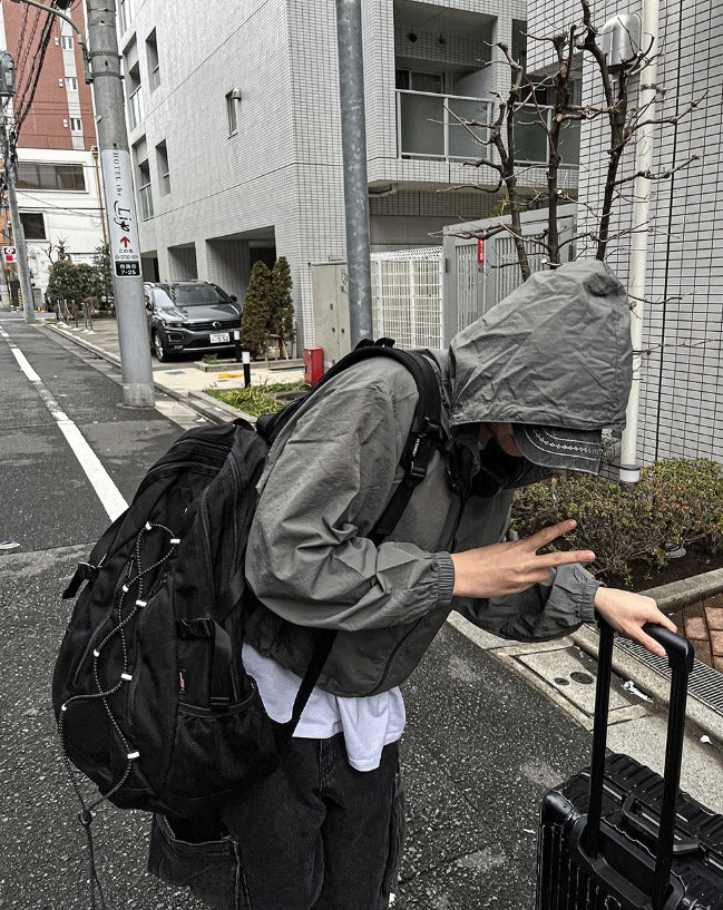 arc-in crop hood windbreaker