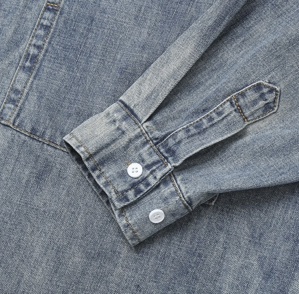 Deep Gradation Denim Shirt