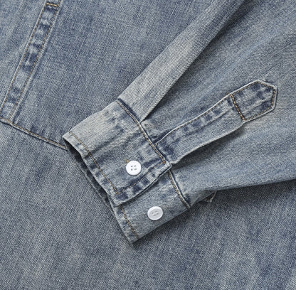 Deep Gradation Denim Shirt