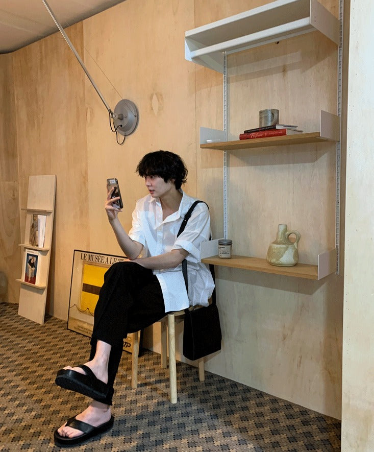 Lewe Oxford Short Sleeve Shirt + Pocket Ver.