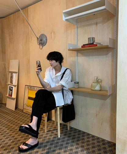 Lewe Oxford Short Sleeve Shirt + Pocket Ver.