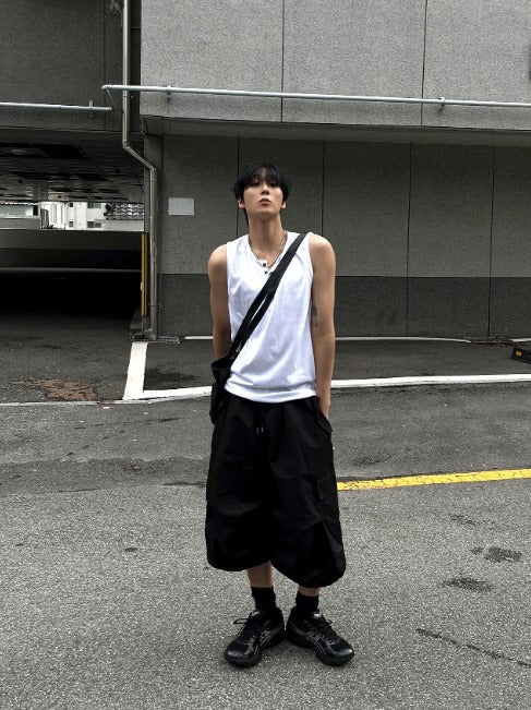 urban henly-neck sleeveless shirt