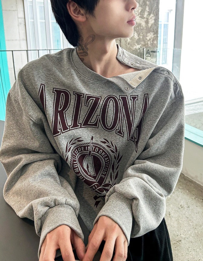Open 5 Button washing sweat