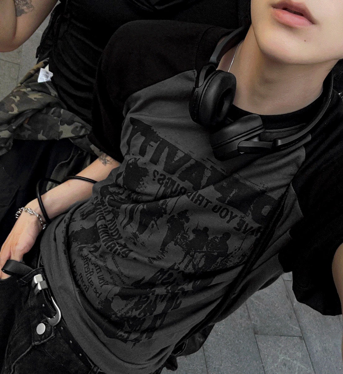 Dominic Color-Block Raglan Short-Sleeve TEE
