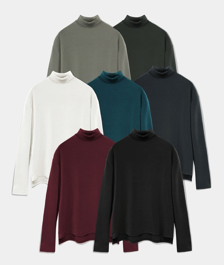 Wool Pan Basic Warmer Turtleneck Tee - 7colors