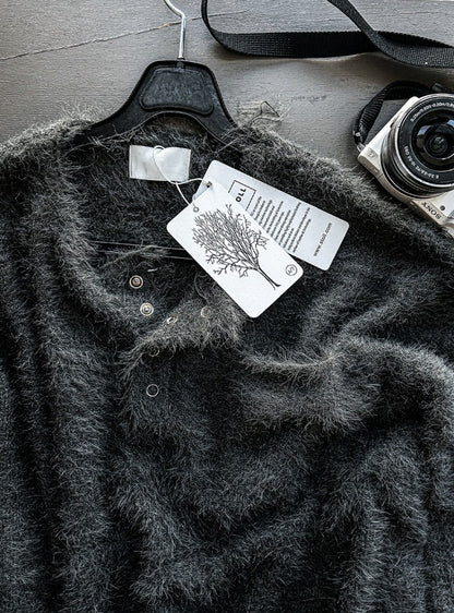 Mohair 4 Burton Henley Neck