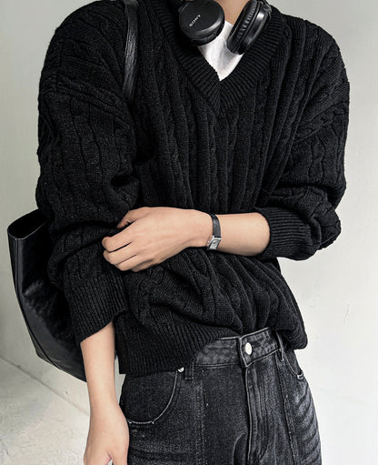 cut-off wide denim pants