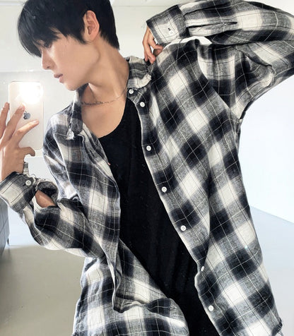 See-through Damage Shirt