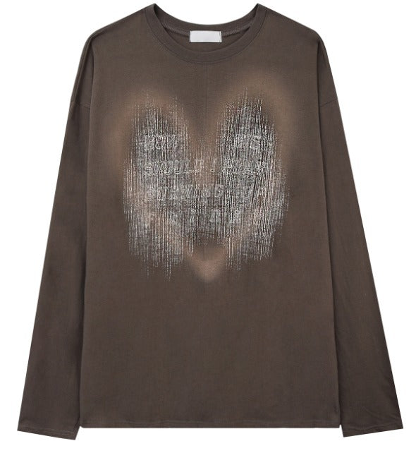 Hand Spray Brush Long Sleeve Tee