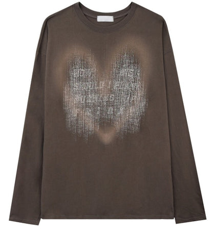 Hand Spray Brush Long Sleeve Tee