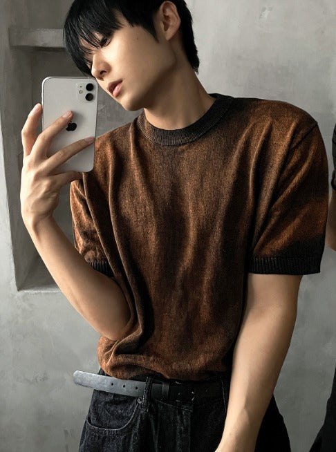 Mud Muscle Fit Short Sleeve Knit