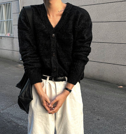 london mohair cardigan