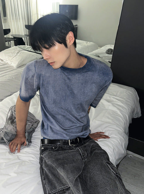 Mud Muscle Fit Short Sleeve Knit