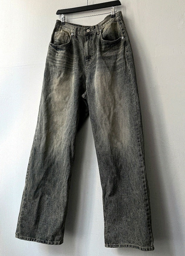 Emerald Tin Denim Pants
