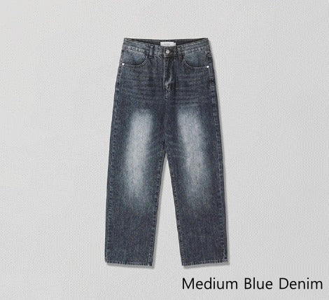 Deep Feel Wide Denim Pants
