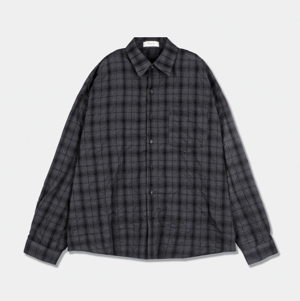 Oasis Wrinkled Check Shirt