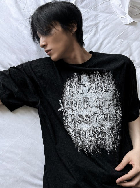 nebrae grunge short-sleeved T-shirt