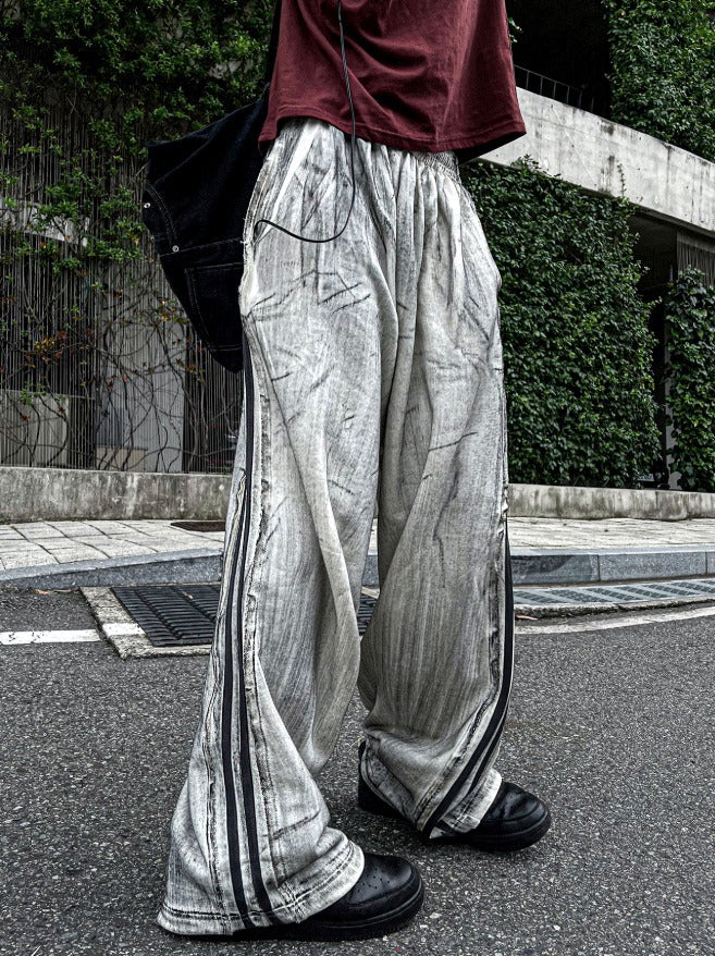 mud track wide pants