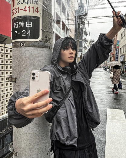 Gorpcore Hooded Windbreaker