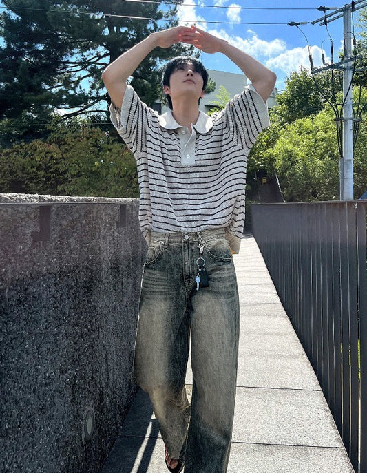 Emerald Tin Denim Pants