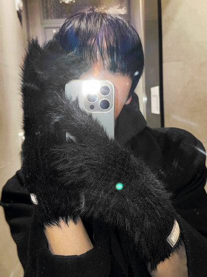 fur gloves fur gloves