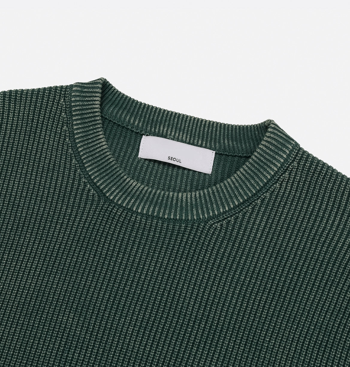 Dominic Pigment Round Neck Short Sleeve Knit