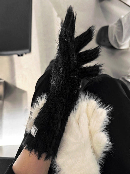fur gloves fur gloves