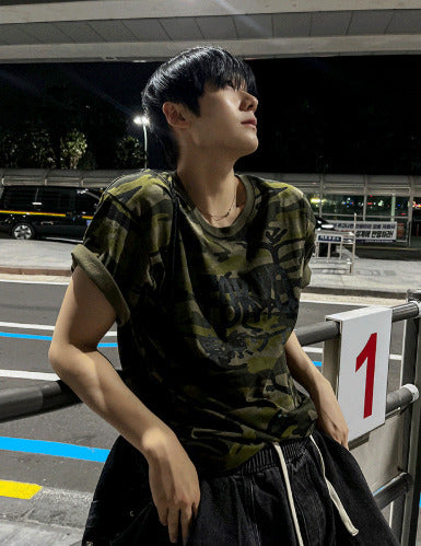Camo Short Sleeve Tee 2color