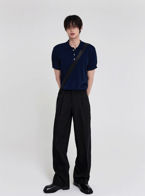 Tension Semi-Long Slacks