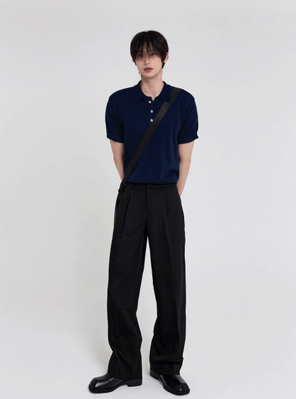 Tension Semi-Long Slacks