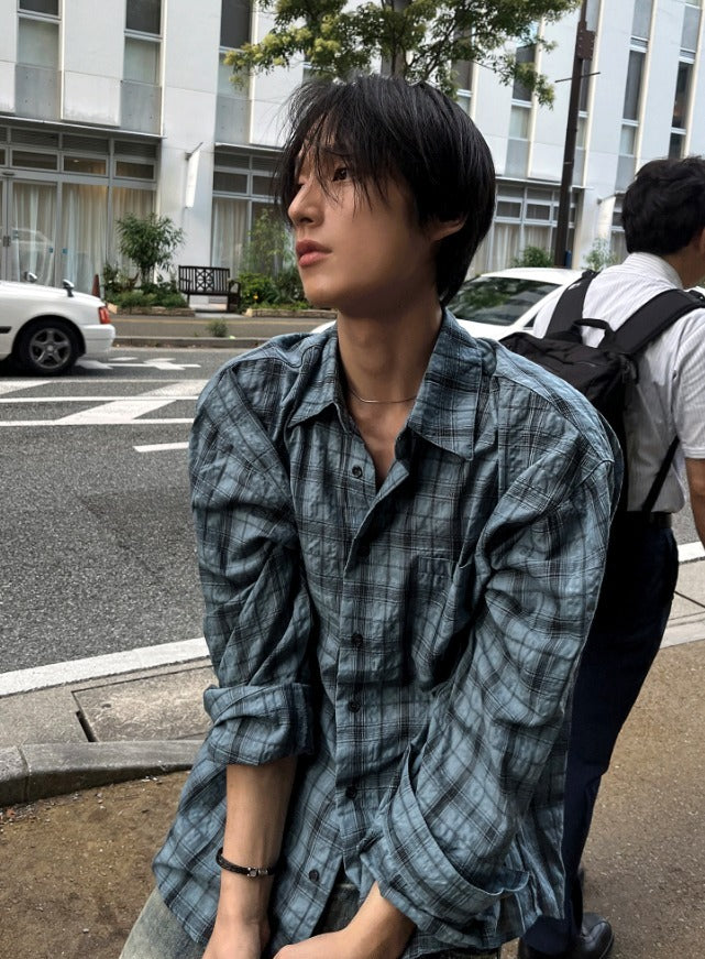 Aron Linkle checkered shirt