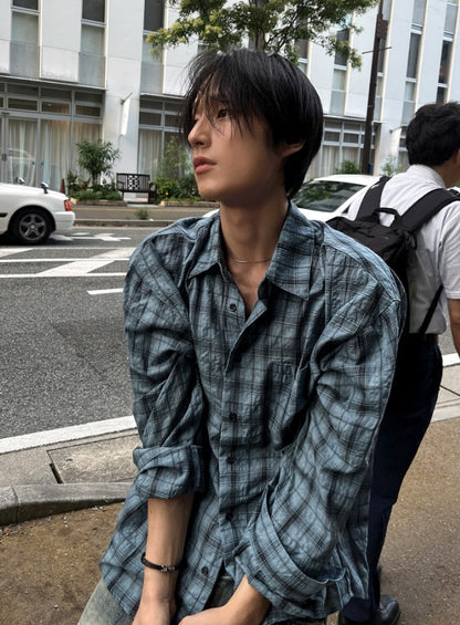Aron Linkle checkered shirt