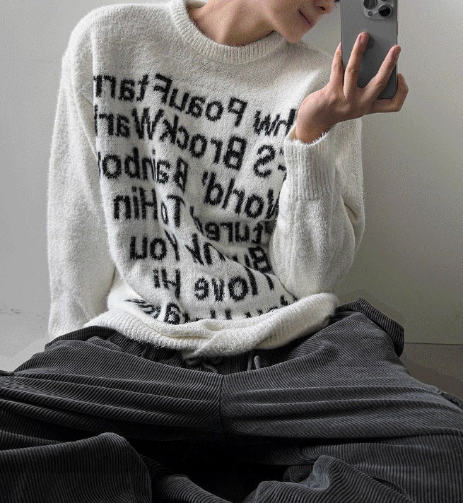 winter angora henry neck knitwear