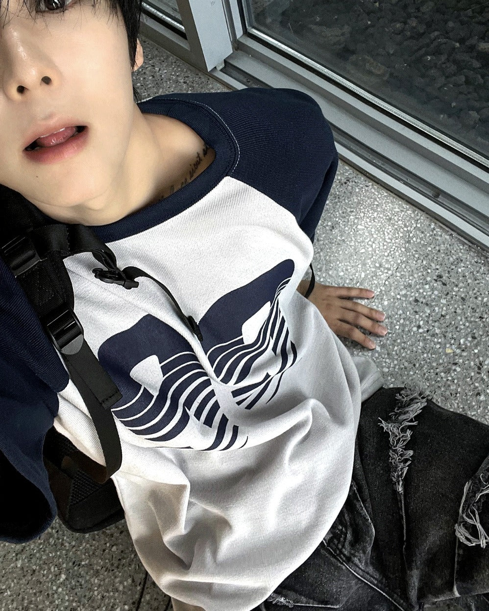 99 Raglan Short Sleeve Knit
