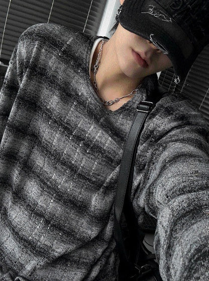 Distressed Grunge Long Sleeve