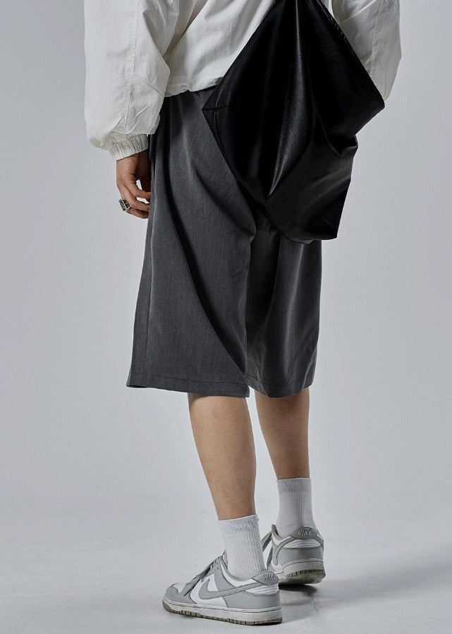 Half-Banding Bermuda Shorts