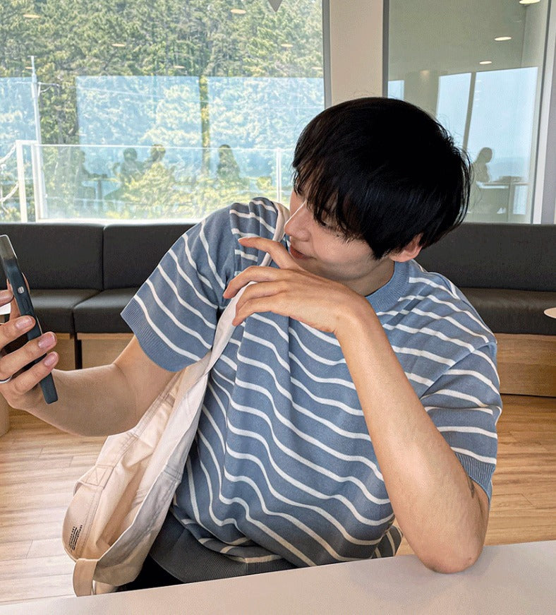 Ordinary Stripe Short Sleeve Tee