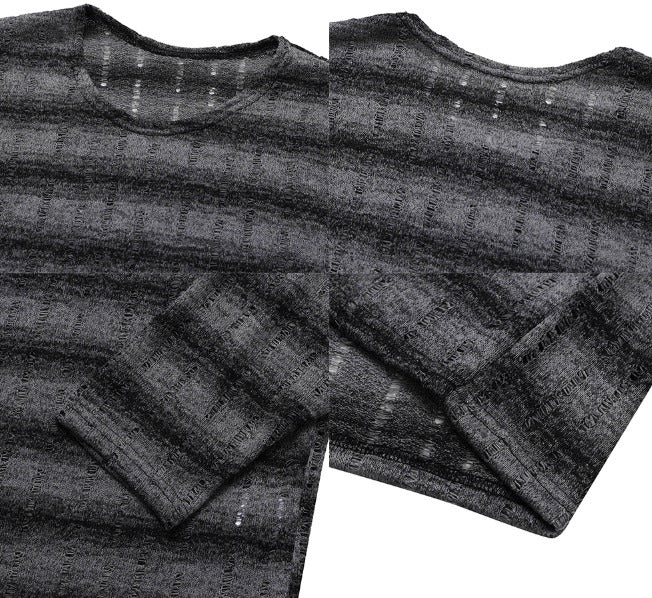 Distressed Grunge Long Sleeve