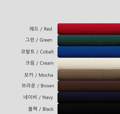 reelser overfit V-neck short sleeve knit