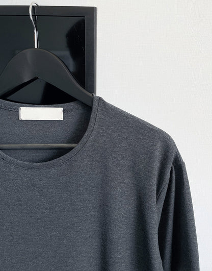Inner U-Neck Silky Short Sleeve Tee