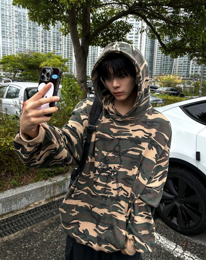 Keyring Camo Balloon Hoodie