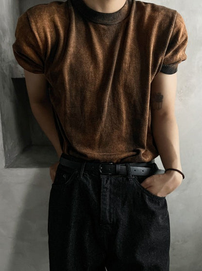 Mud Muscle Fit Short Sleeve Knit
