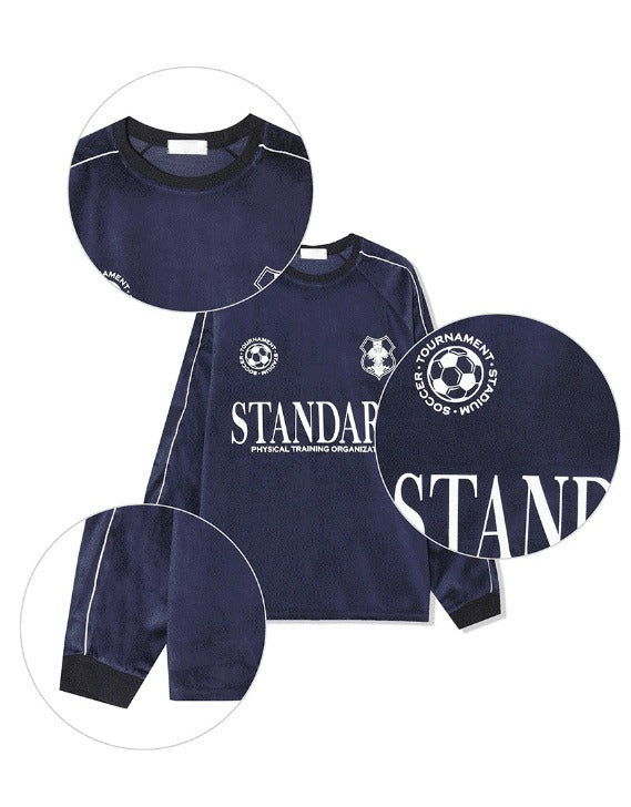 Teffrin Velvet Standard Long-Sleeved